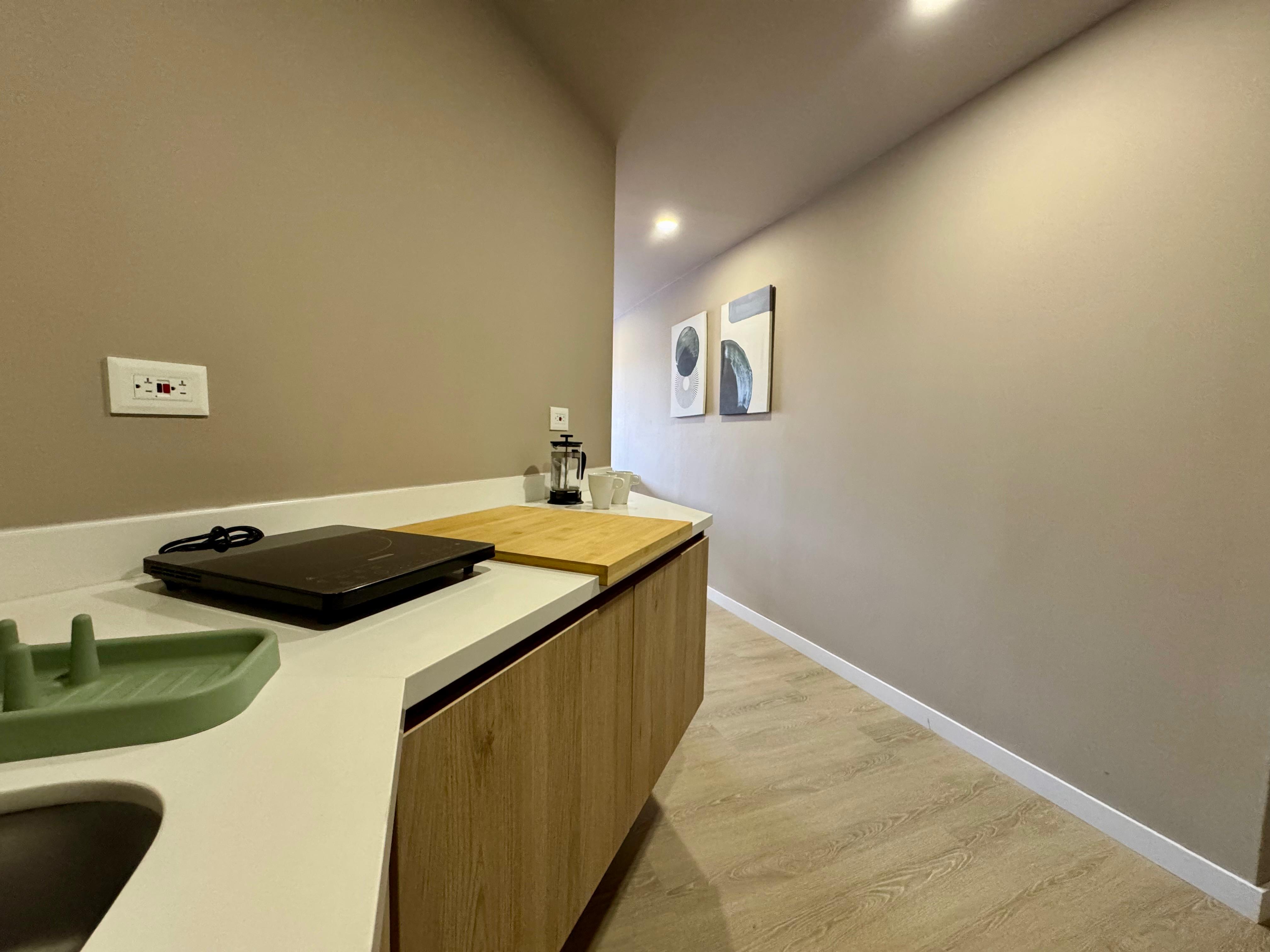 Entrada principal de Flat119 - Acceso a apartamentos amoblados en Usaquén